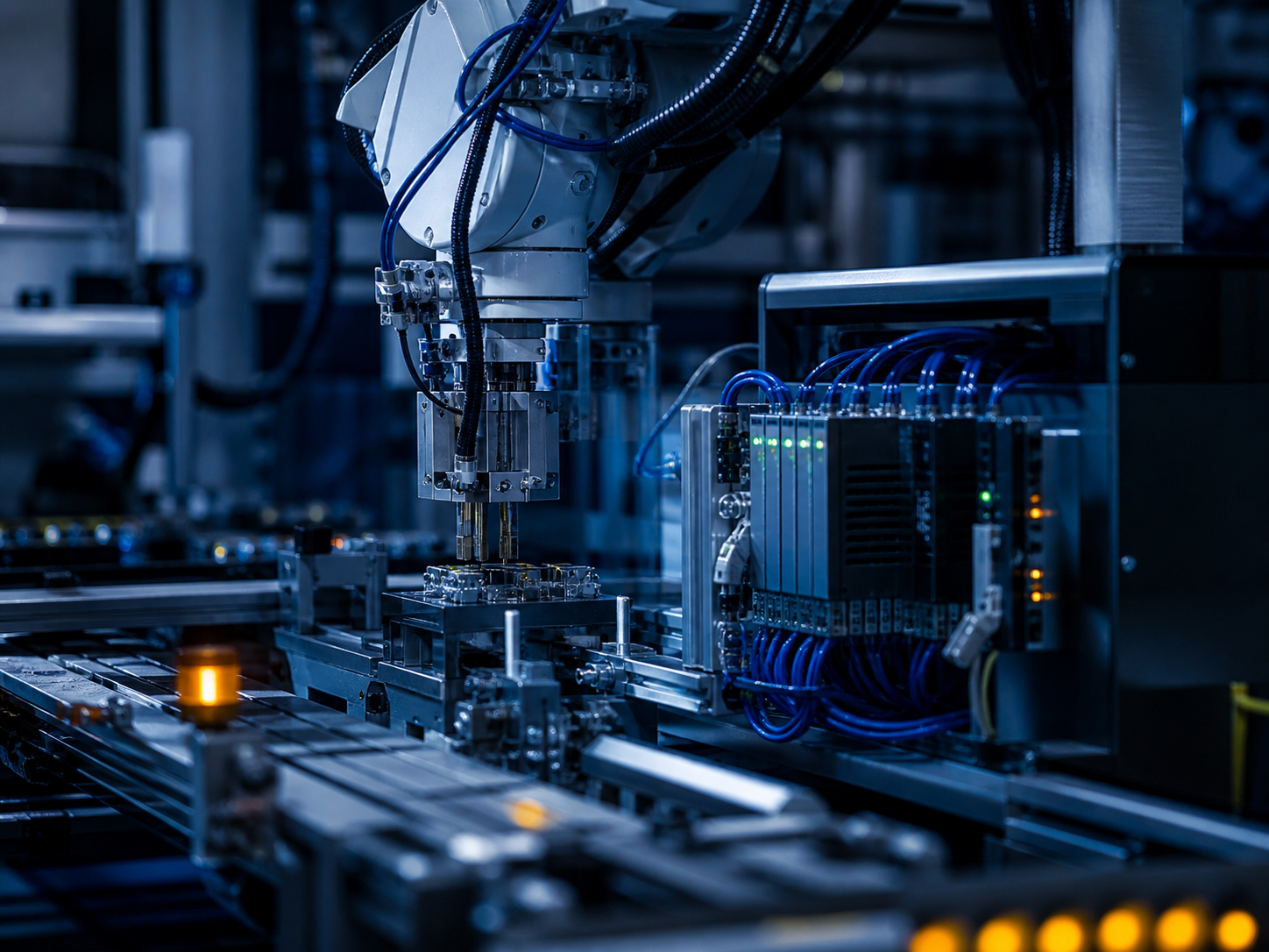 SPS-Steuerung in einer Industrieanlage